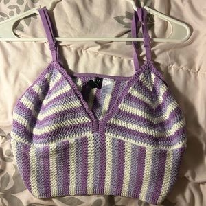 Knit tank top